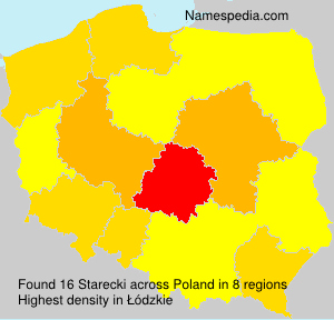 Surname Starecki in Poland Surname Starecki in Poland