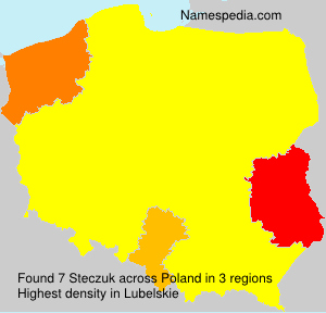 Surname Steczuk in Poland Surname Steczuk in Poland