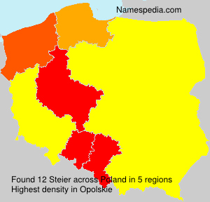 Surname Steier in Poland