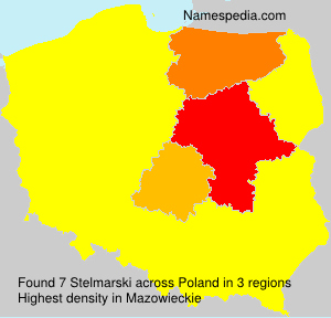 Surname Stelmarski in Poland Surname Stelmarski in Poland