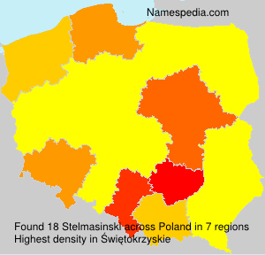 Surname Stelmasinski in Poland Surname Stelmasinski in Poland