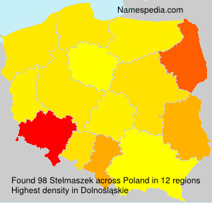 Surname Stelmaszek in Poland Surname Stelmaszek in Poland