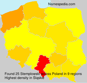 Surname Stemplowski in Poland Surname Stemplowski in Poland