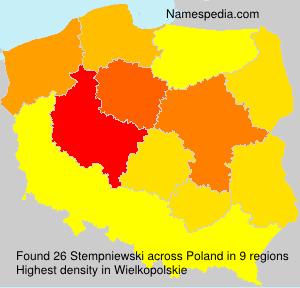 Surname Stempniewski in Poland Surname Stempniewski in Poland