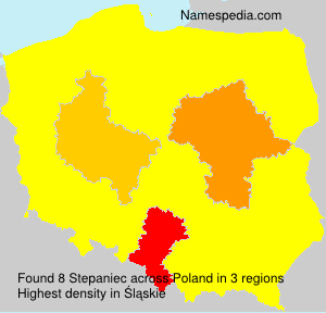 Surname Stepaniec in Poland Surname Stepaniec in Poland