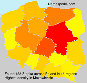 Surname Stepka in Poland Surname Stepka in Poland