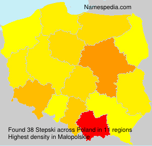 Surname Stepski in Poland Surname Stepski in Poland