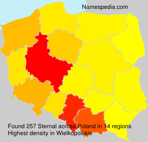 Surname Sternal in Poland Surname Sternal in Poland