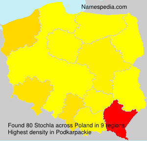 Surname Stochla in Poland