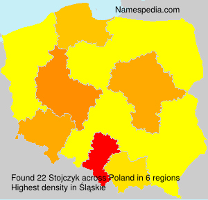 Surname Stojczyk in Poland Surname Stojczyk in Poland