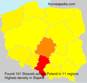 Surname Stoszek in Poland Surname Stoszek in Poland