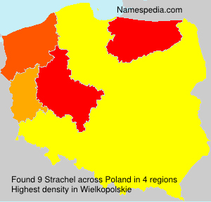 Surname Strachel in Poland Surname Strachel in Poland