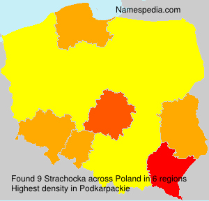 Surname Strachocka in Poland Surname Strachocka in Poland