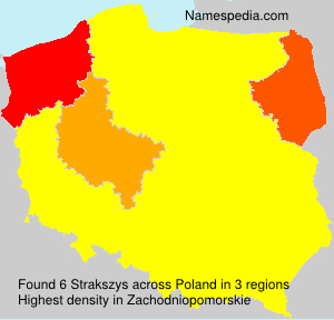 Surname Strakszys in Poland Surname Strakszys in Poland