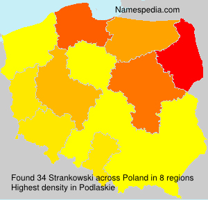 Surname Strankowski in Poland Surname Strankowski in Poland