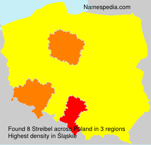 Surname Streibel in Poland Surname Streibel in Poland