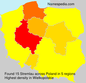 Surname Stremlau in Poland