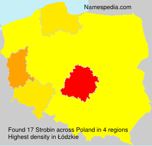 Surname Strobin in Poland Surname Strobin in Poland