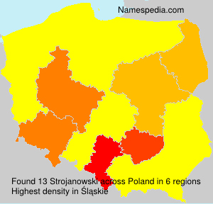 Surname Strojanowski in Poland Surname Strojanowski in Poland