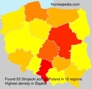 Surname Strojecki in Poland Surname Strojecki in Poland