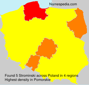 Surname Strominski in Poland Surname Strominski in Poland