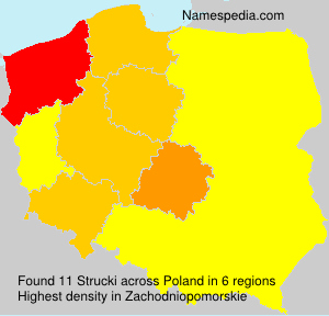 Surname Strucki in Poland Surname Strucki in Poland
