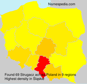 Surname Strugacz in Poland Surname Strugacz in Poland