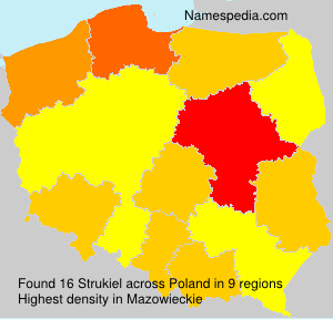 Surname Strukiel in Poland Surname Strukiel in Poland