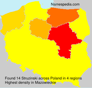 Surname Struzinski in Poland Surname Struzinski in Poland