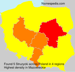 Surname Struzycki in Poland Surname Struzycki in Poland