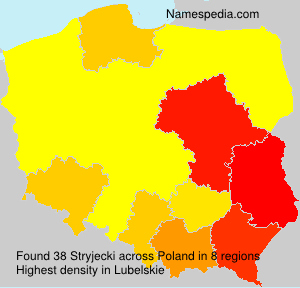Surname Stryjecki in Poland Surname Stryjecki in Poland
