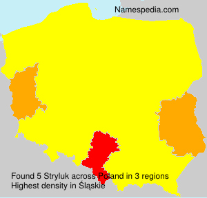 Surname Stryluk in Poland Surname Stryluk in Poland