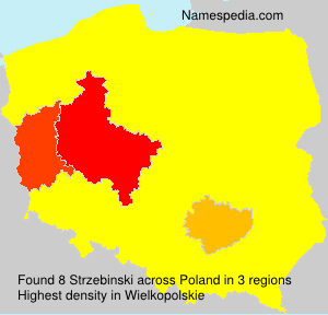 Surname Strzebinski in Poland Surname Strzebinski in Poland