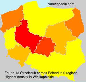 Surname Strzelczuk in Poland Surname Strzelczuk in Poland
