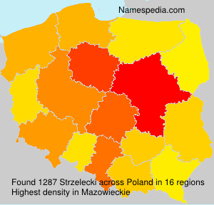 Surname Strzelecki in Poland Surname Strzelecki in Poland