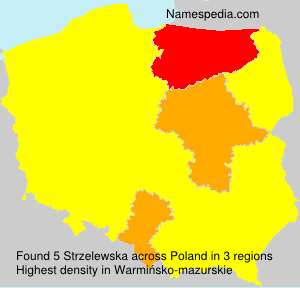 Surname Strzelewska in Poland Surname Strzelewska in Poland