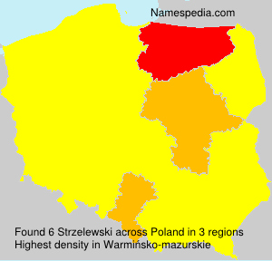 Surname Strzelewski in Poland Surname Strzelewski in Poland