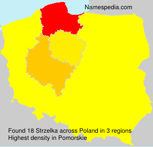 Surname Strzelka in Poland Surname Strzelka in Poland