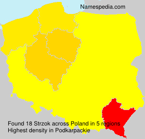 Surname Strzok in Poland Surname Strzok in Poland