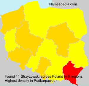 Surname Strzyzowski in Poland Surname Strzyzowski in Poland
