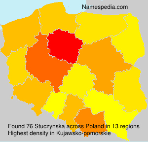 Surname Stuczynska in Poland Surname Stuczynska in Poland