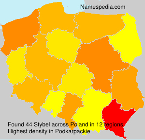 Surname Stybel in Poland Surname Stybel in Poland