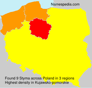 Surname Styma in Poland Surname Styma in Poland