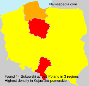 Surname Sukowski in Poland Surname Sukowski in Poland