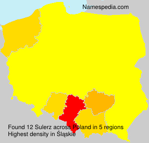 Surname Sulerz in Poland Surname Sulerz in Poland