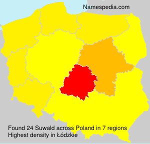 Surname Suwald in Poland Surname Suwald in Poland