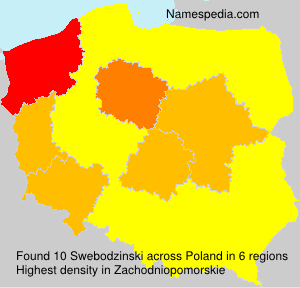 Surname Swebodzinski in Poland Surname Swebodzinski in Poland
