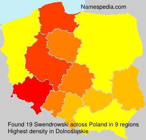 Surname Swendrowski in Poland Surname Swendrowski in Poland
