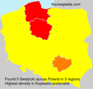 Surname Swidzicki in Poland Surname Swidzicki in Poland