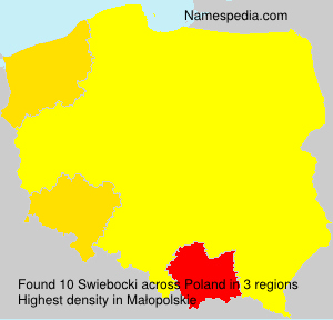 Surname Swiebocki in Poland Surname Swiebocki in Poland